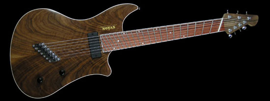 Novax Guitars: Expression Semi-hollow Hi-A 7-String